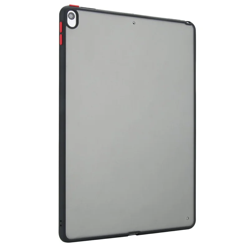 For iPad Air 10.5 inch (2019) Case Skin Touch Matte Acrylic TPU Shockproof Tablet Cover - Black