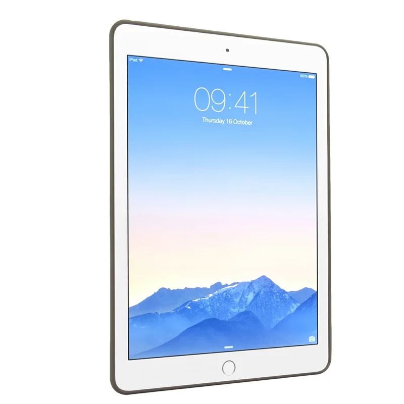 Folia na iPad Air 2, Matowa Powłoka z Akrylu i TPU, Odporna na Upadki, w Kolorze Szarym