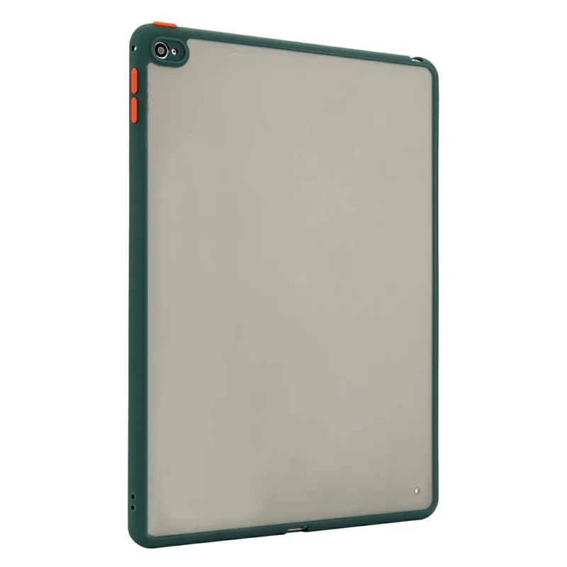 Für iPad Air 2 Hülle Skin Touch Matt Acryl TPU stoßfest Tablet Cover - Grün