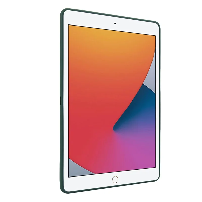 Funda para iPad de 9,7 pulgadas (2018) / (2017) Carcasa Skin Táctil Mate Acrílico TPU Antigolpes - Verde