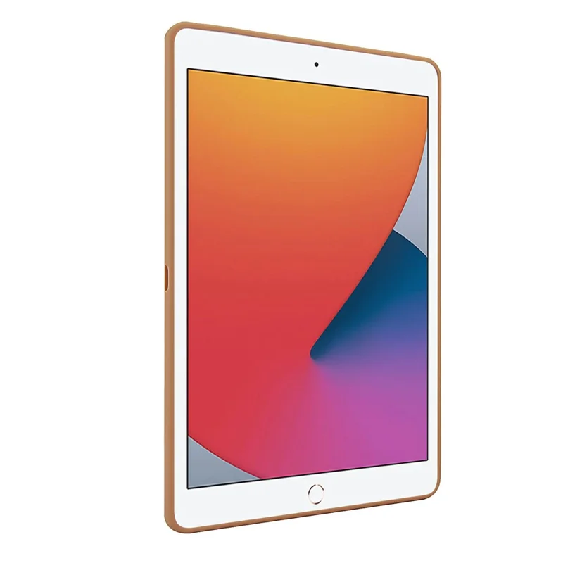 Funda para iPad de 9,7 pulgadas (2018) / (2017) Piel Táctil Mate Acrílica TPU Resistente a los Golpes - Oro Desierto