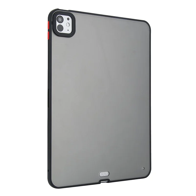 Tablet Case For iPad Pro 11 (2022)  /  (2021)  /  (2020) Skin Touch Matte Acrylic TPU Shockproof Cover - Black