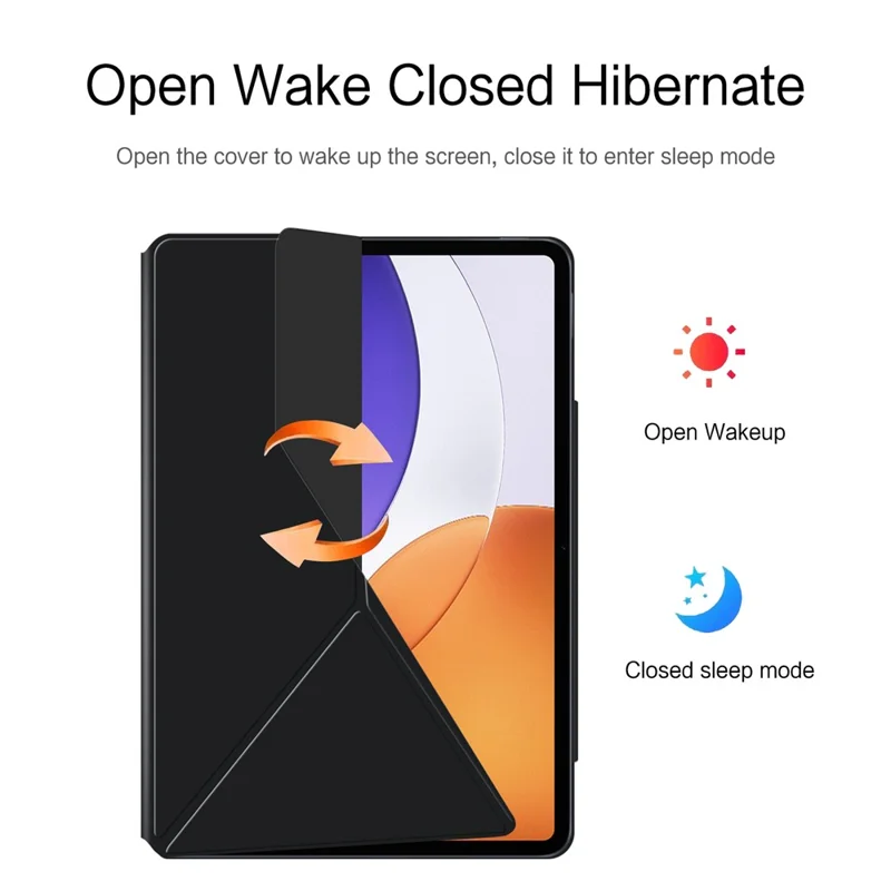 Funda de cuero con soporte magnético para Xiaomi Pad 7S Pro 12.5 Cubierta de tableta con activación / suspensión automática
