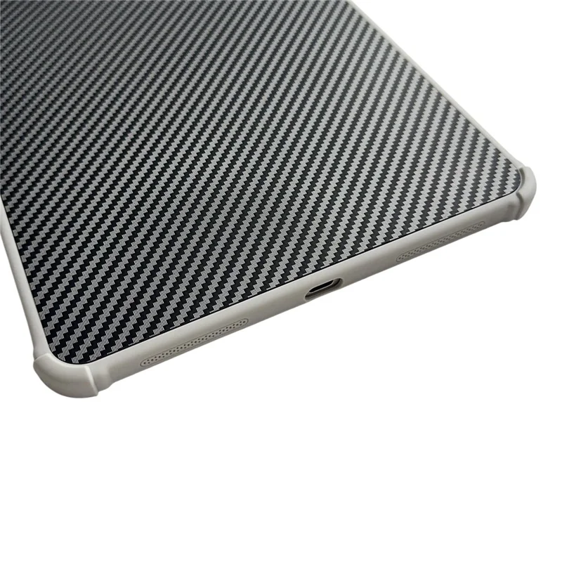 Magnetic Tablet Case For iPad Pro 11 (2022)  /  (2021)  /  (2020)  /  (2018) Borderless Carbon Fiber Acrylic Cover - Grey