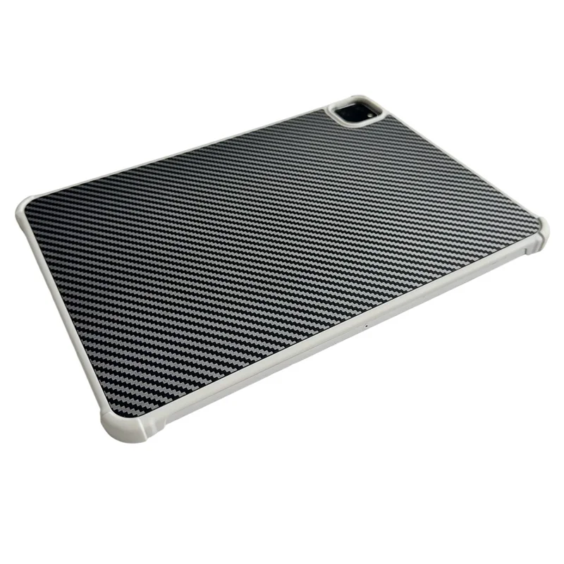 Magnetic Tablet Case For iPad Pro 11 (2022)  /  (2021)  /  (2020)  /  (2018) Borderless Carbon Fiber Acrylic Cover - Grey