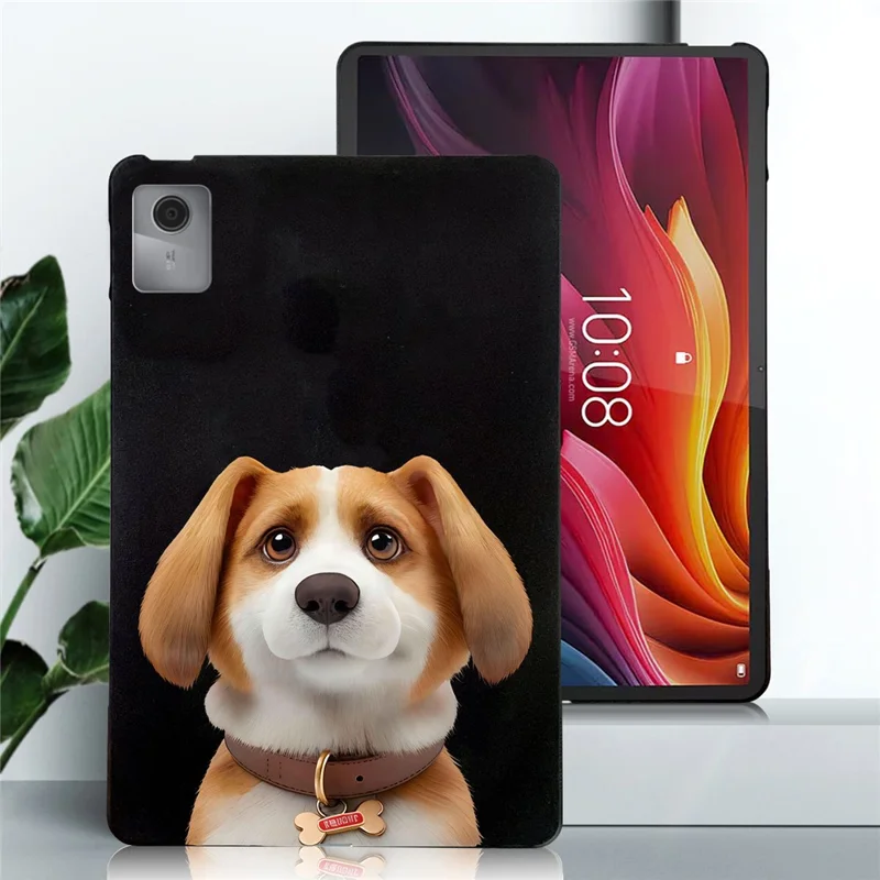 For Lenovo Idea Tab (TB336ZU / TB336FU)  /  Xiaoxin Pad 11 2025 Case Pattern Printing Slim TPU Tablet Protective Cover - Harrier Beagle