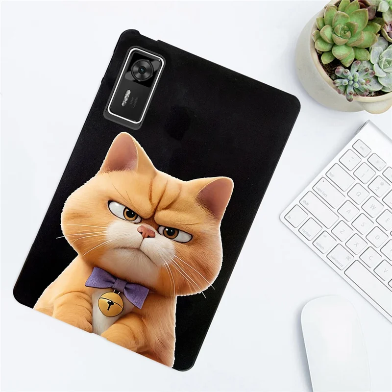 Чехол для Lenovo Legion Y700 Gen 4 с рисунком, тонкий TPU-чехол для планшета с защитой - Кот Гарфилд