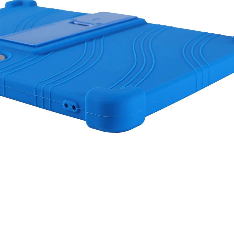 For TUOHAITIME C5 Silicone Case with Kickstand Rugged Protective Cover - Dark Blue