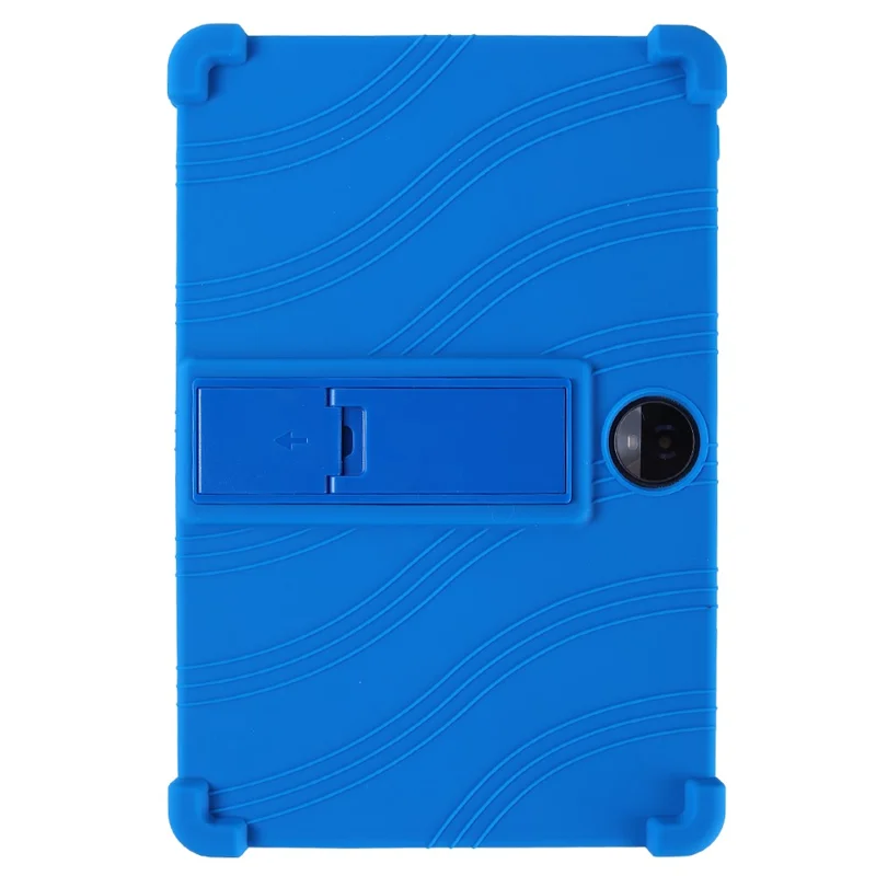 For TUOHAITIME C5 Silicone Case with Kickstand Rugged Protective Cover - Dark Blue