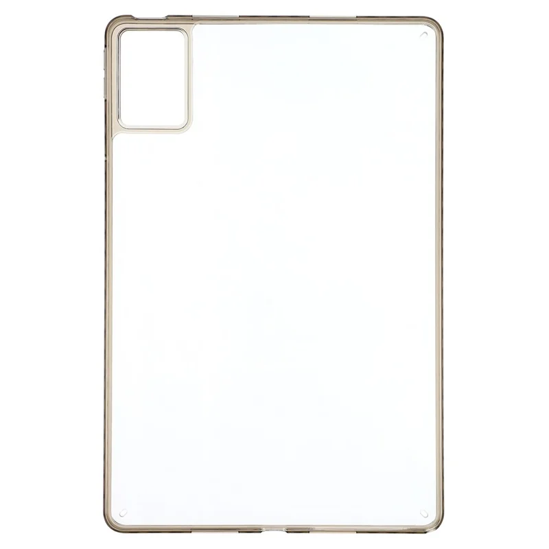 For Lenovo Xiaoxin Pad 11 2025 / Idea Tab Case Flexible TPU + Acrylic Tablet Shockproof Protective Cover - Grey