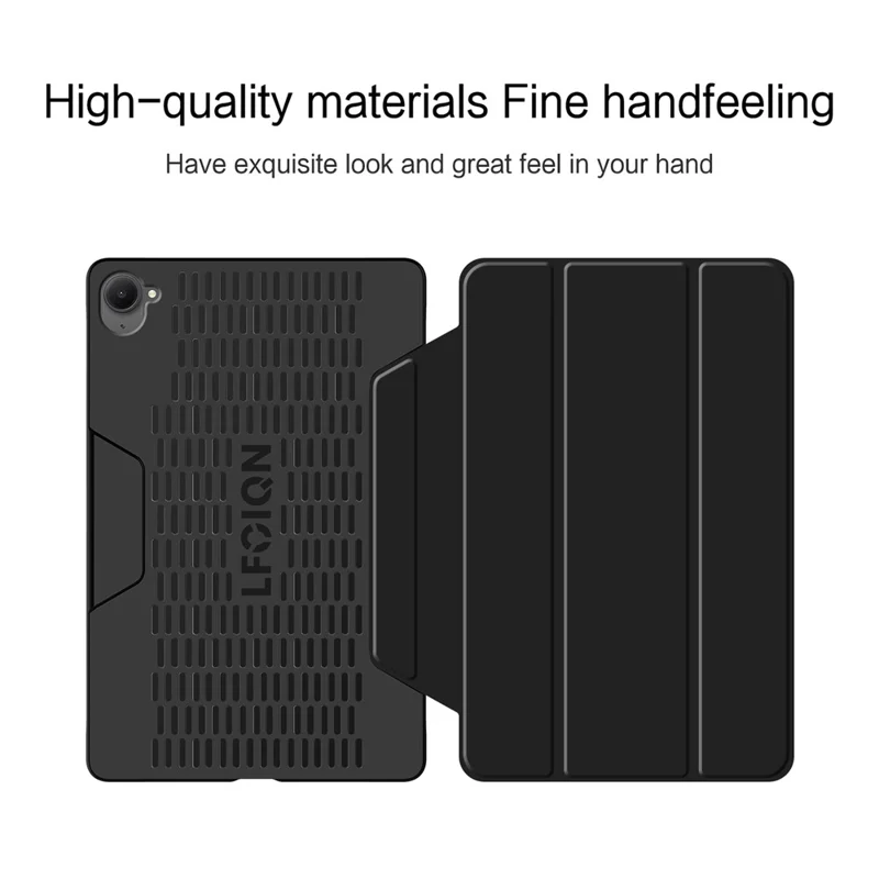 Cover per Tablet Xiaomi Redmi K Pad - Custodia Pieghevole in Pelle e PC con Supporto, Retro Traforato e Funzione Auto Accensione/Spegnimento