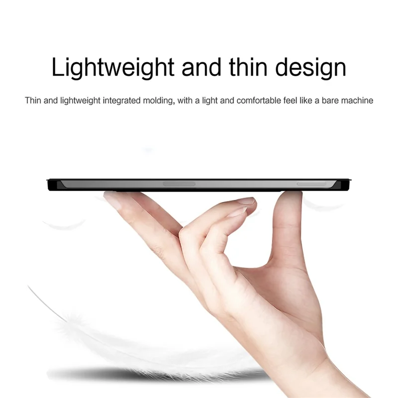 Cover per Tablet Xiaomi Redmi K Pad - Custodia Pieghevole in Pelle e PC con Supporto, Retro Traforato e Funzione Auto Accensione/Spegnimento