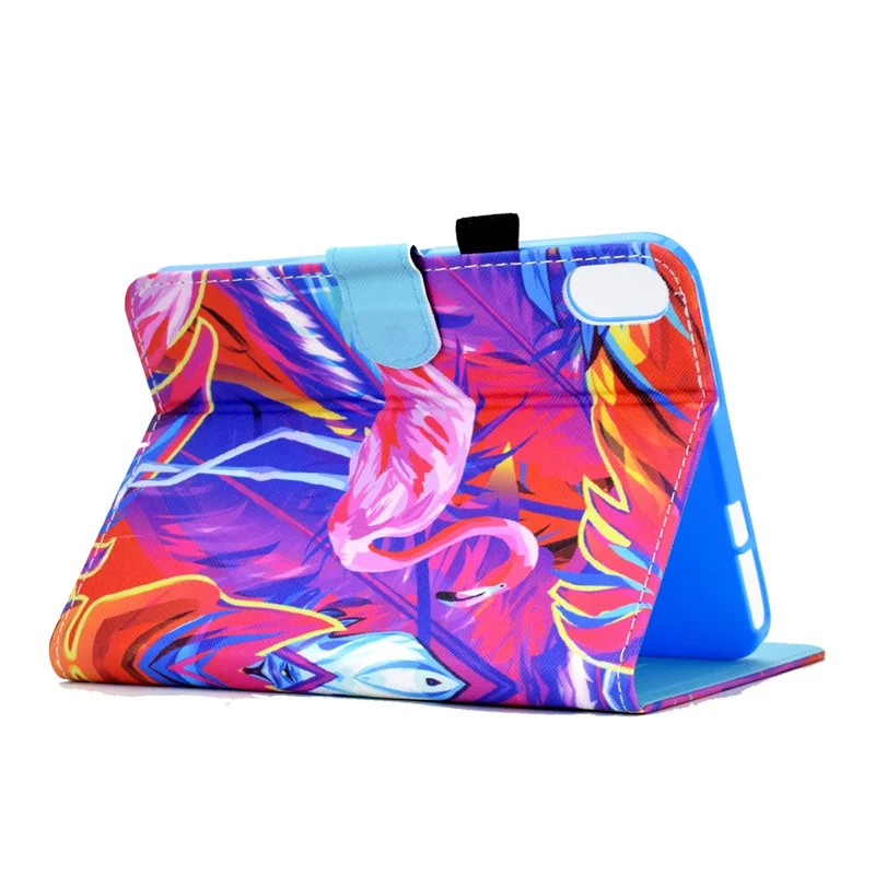 Pour Xiaomi Redmi Pad 2 Étui Impression de motif Étui en cuir pour tablette avec porte-cartes - Oiseau