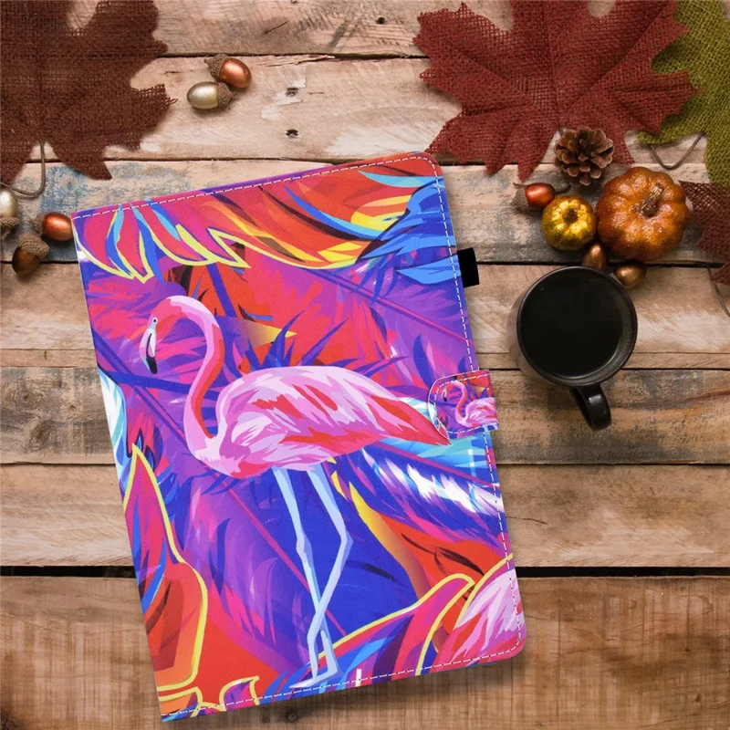 Pour Xiaomi Redmi Pad 2 Étui Impression de motif Étui en cuir pour tablette avec porte-cartes - Oiseau