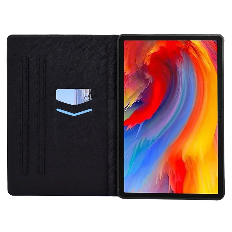 For Lenovo Xiaoxin Pad 11 2025 Case Stand Pattern Printed Leather Cover - Colorful Book