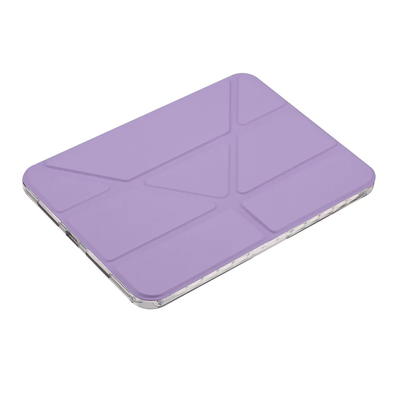 Capa para Samsung Galaxy Tab S9 (X710, X716B, X718U) / Tab S9 FE (X510, X516B) Estojo Origami com Suporte e Carteira em Couro PU com Compartimento para Caneta - Roxo