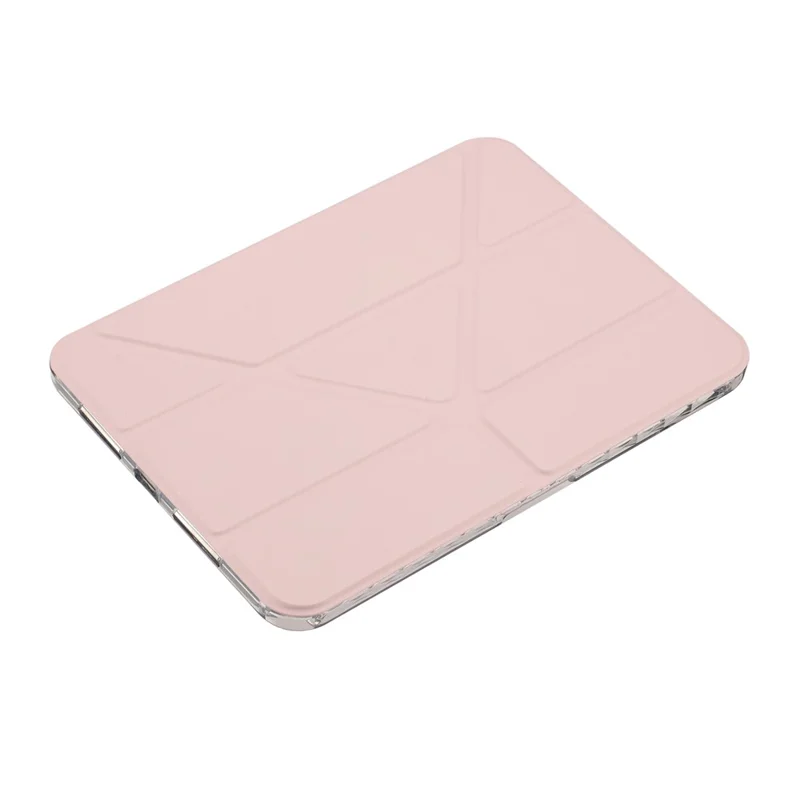 Cover Origami per Samsung Galaxy Tab S6 Lite (2020) (SM-P610 / P615) Custodia Portafogli in Pelle PU con Supporto e Slot per Pencil - Rosa