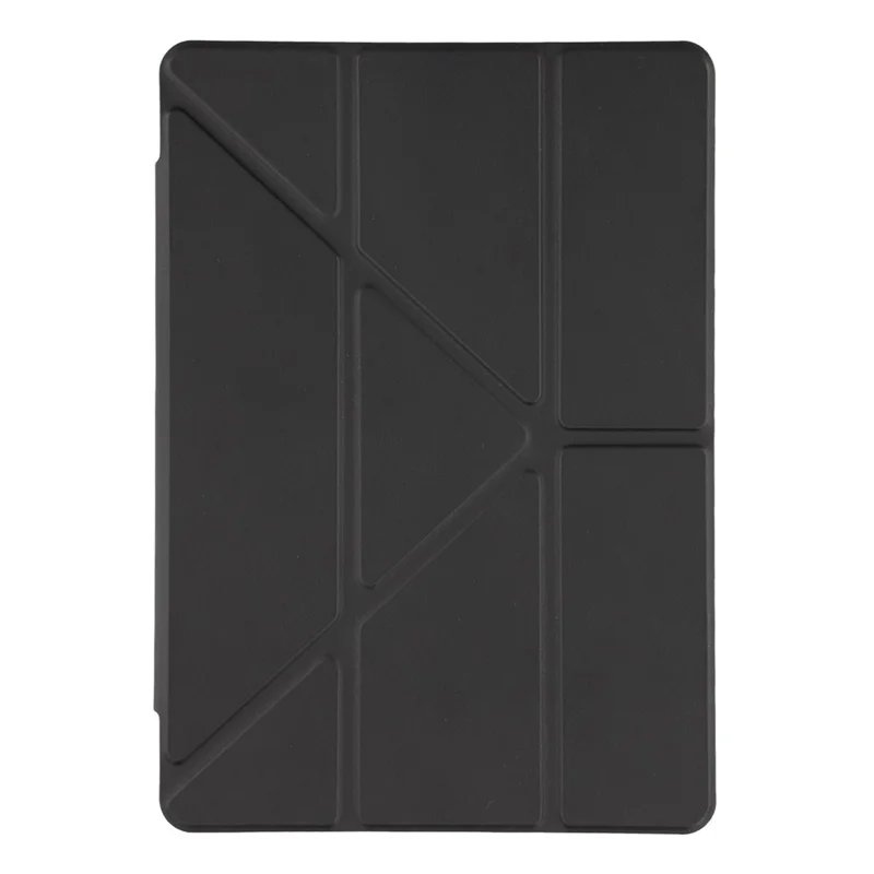 Умный чехол-книжка для iPad 9.7 дюйма (2018) / (2017) / Air 2 / Air (2013) с подставкой-оригами, кошелек из искусственной кожи с отсеком для стилуса - Черный