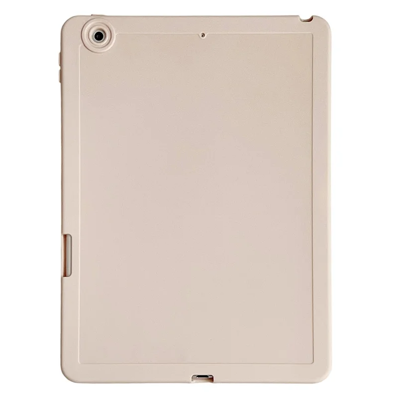 Tablet Case For iPad 10.2 (2021)  /  (2020)  /  (2019) Shockproof Soft TPU Cover with Pencil Holder - Pink