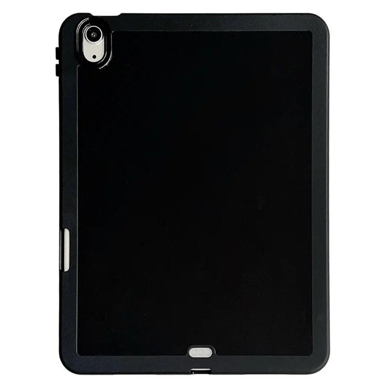 For iPad Air 11 (2026) / (2025) / (2024) Case Shockproof Soft TPU Tablet Cover with Pencil Holder - Black