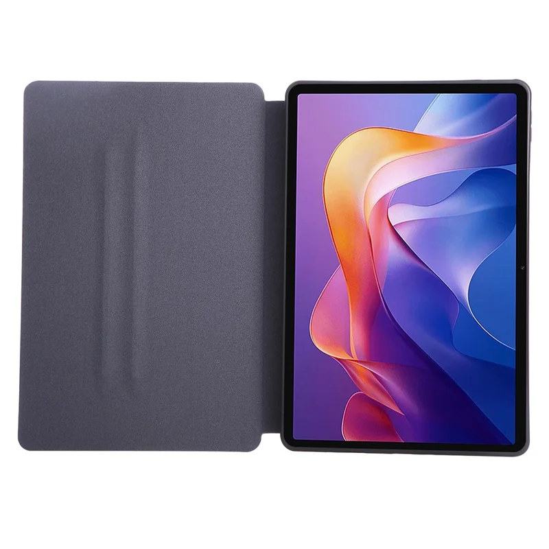Per Xiaomi Redmi Pad 2 Cover Antiurto in Pelle PU con Supporto - Marrone