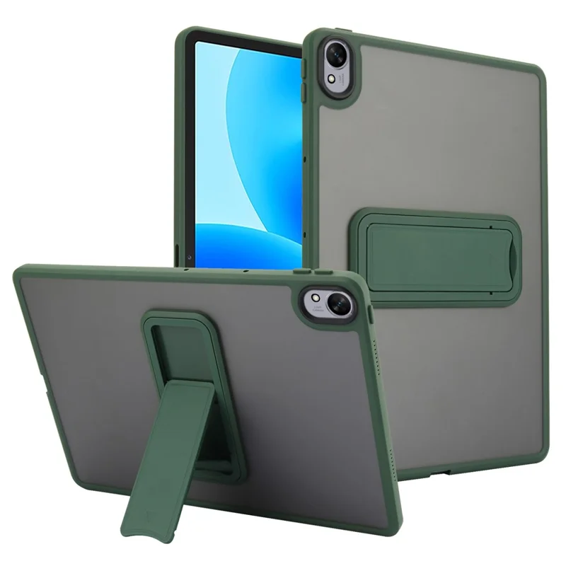For Huawei MatePad 11.5 S Case with Kickstand TPU + PC Skin-Touch Tablet Cover - Green