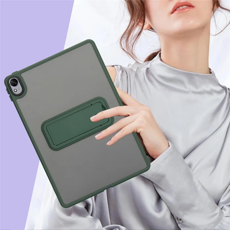 For Huawei MatePad 11.5 S Case with Kickstand TPU + PC Skin-Touch Tablet Cover - Green