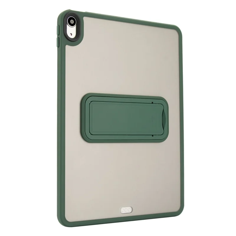 For iPad Air 13 (2026) / (2025) / (2024) Case with Kickstand TPU + PC Skin-Touch Tablet Cover - Green