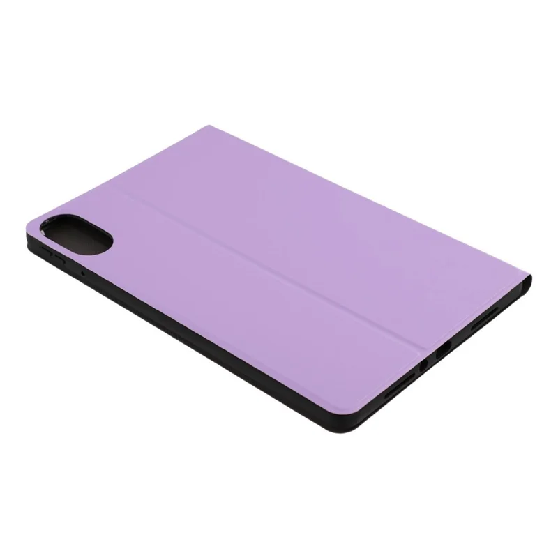 For Xiaomi Redmi Pad 2 Case PU Leather Folding Stand Tablet Protective Cover - Purple