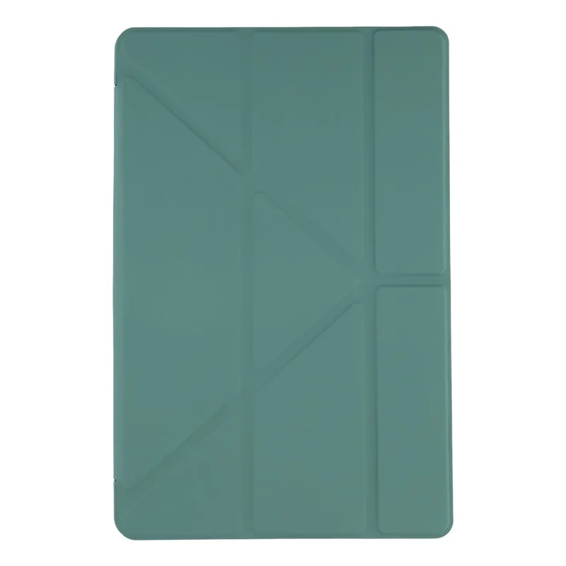 Étui pour Xiaomi Redmi Pad 2 en Cuir PU+Silicone Support Origami Protection - Vert Foncé
