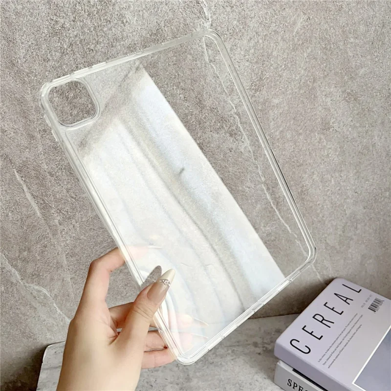 Clear Acrylic Case for iPad Pro 11 (2025) / 11 (2024) Shockproof Slim Tablet Cover