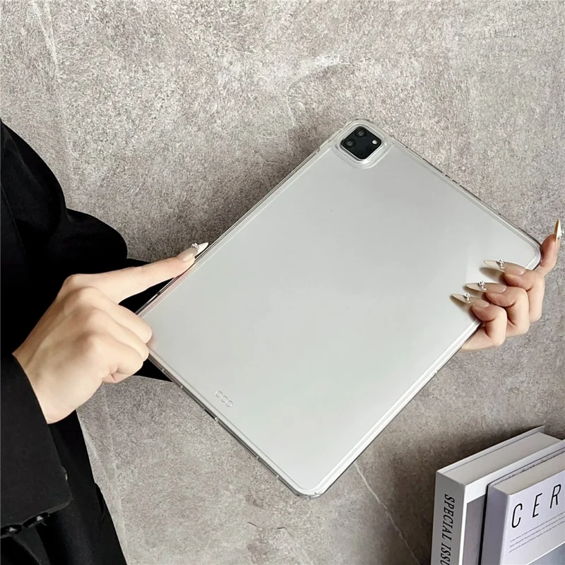 Clear Acrylic Case for iPad Pro 11 (2025) / 11 (2024) Shockproof Slim Tablet Cover