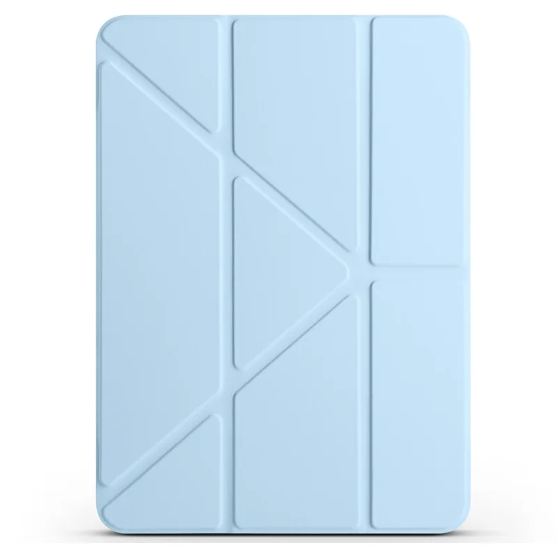 Magnetic PU TPU Acrylic Stand Tablet Case For iPad Air 11 (2025)  /  (2024)  /  Air (2022)  /  (2020)  /  Pro 11 (2022)  /  (2021)  /  (2020)  /  (2018) - Baby Blue