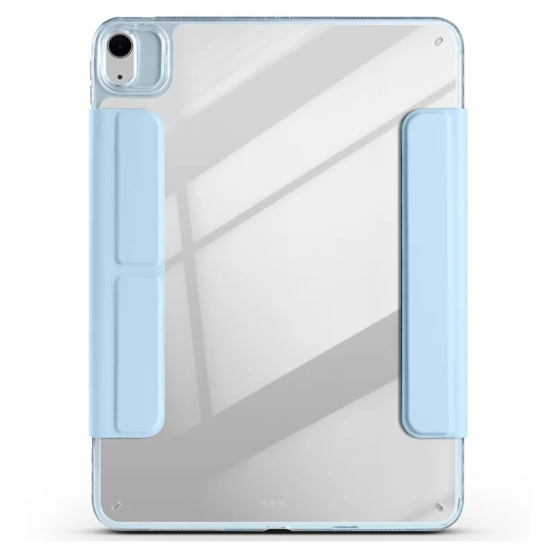 Magnetic PU TPU Acrylic Stand Tablet Case For iPad Air 11 (2025)  /  (2024)  /  Air (2022)  /  (2020)  /  Pro 11 (2022)  /  (2021)  /  (2020)  /  (2018) - Baby Blue