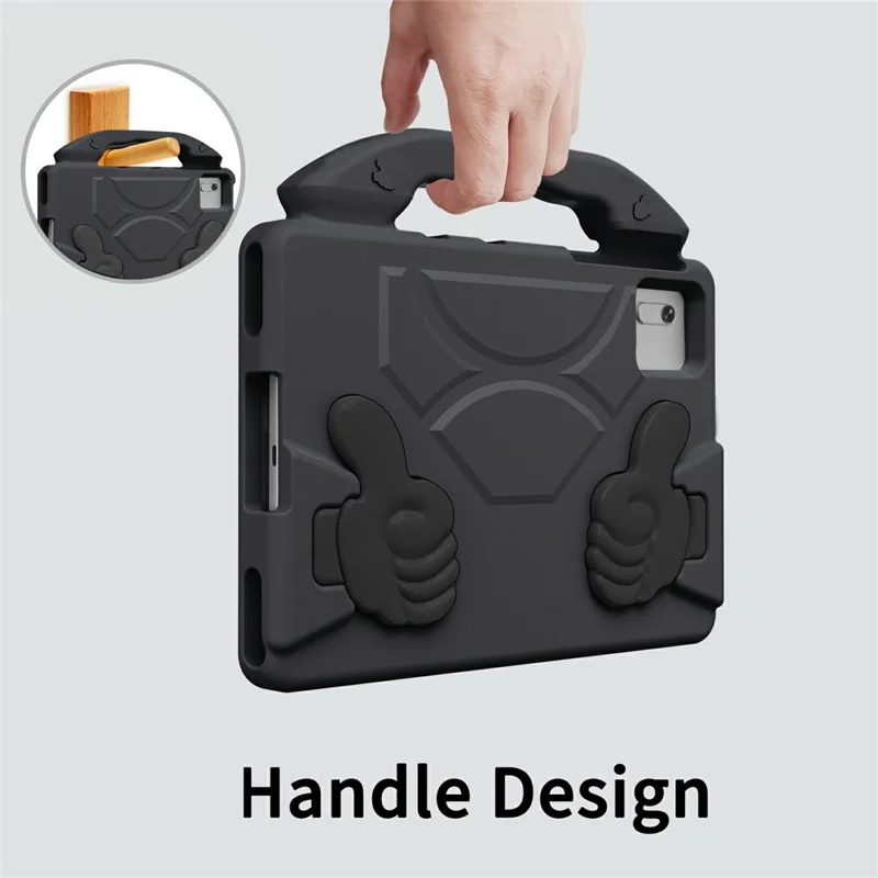Funda de EVA para Xiaomi Redmi Pad 2 / SE / Pad 6 / 5 / Lenovo Tab M11 / Xiaoxin Pad 11 2024 / Samsung Galaxy Tab S10 FE / S9 FE / S9 / S8 / S7 - Negro