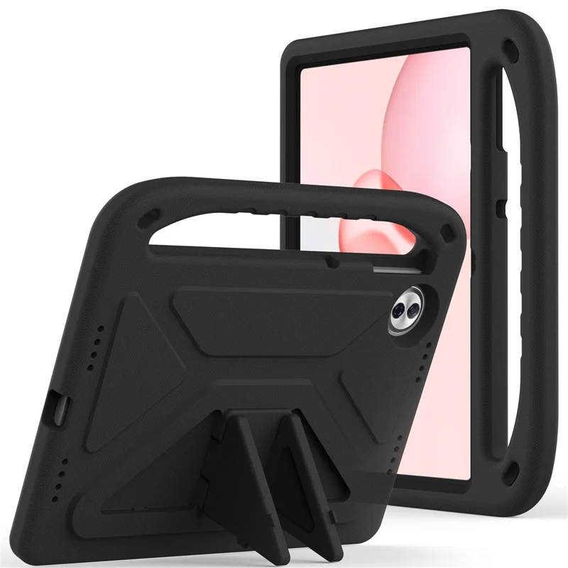 For Honor Pad 10 Hülle mit Handgriff und Ständer - Tablet EVA Schutzhülle in Schwarz
