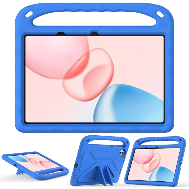For Honor Pad 10 Case Hand Grip Kickstand Tablet EVA Cover - Blue