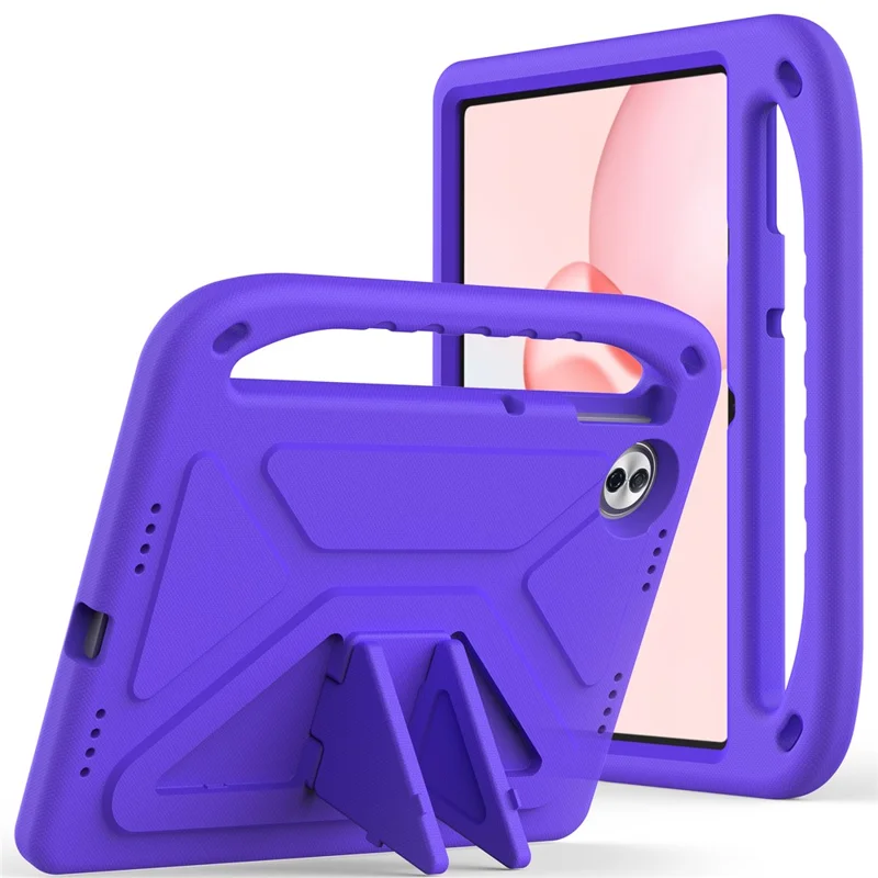 For Honor Pad 10 Case Hand Grip Kickstand Tablet EVA Cover - Purple