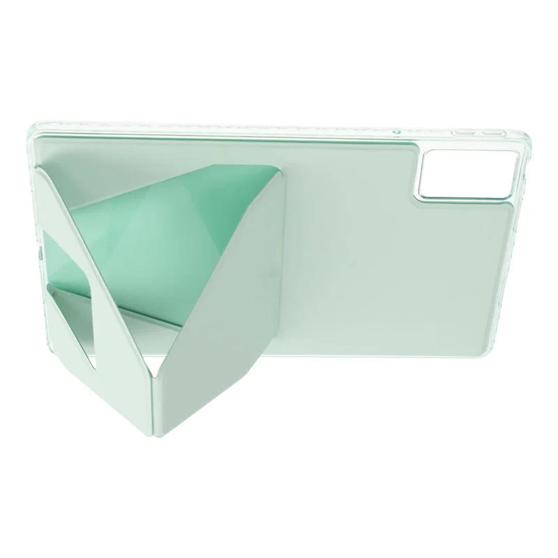 For Lenovo Tab K11 Gen 2 / Idea Tab / Xiaoxin Pad 11 2025 Case TPU PU Leather Kickstand Tablet Cover - Green