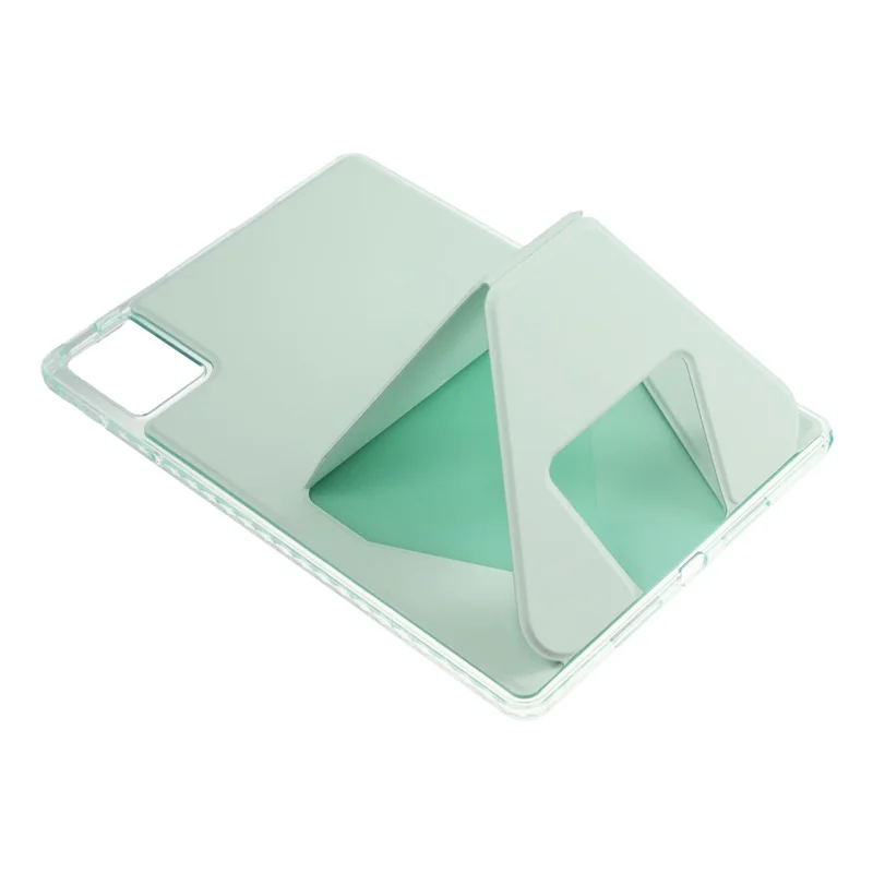 For Lenovo Tab K11 Gen 2 / Idea Tab / Xiaoxin Pad 11 2025 Case TPU PU Leather Kickstand Tablet Cover - Green