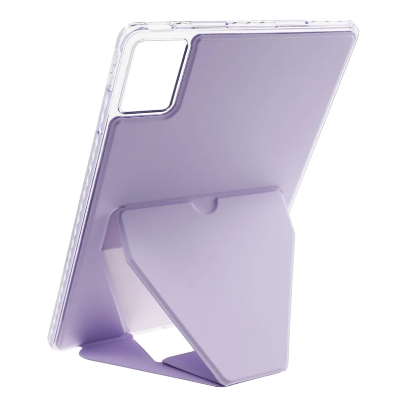 Per Lenovo Xiaoxin Pad 11 2025 / Idea Tab (TB336ZU / TB336FU) Cover TPU in Pelle con Supporto per Tablet - Viola