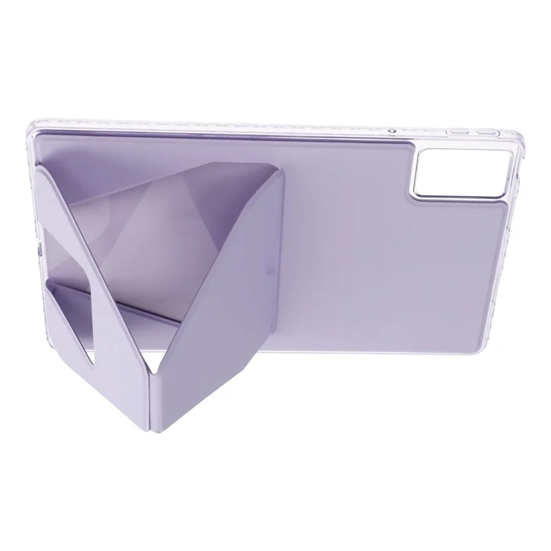 Per Lenovo Xiaoxin Pad 11 2025 / Idea Tab (TB336ZU / TB336FU) Cover TPU in Pelle con Supporto per Tablet - Viola