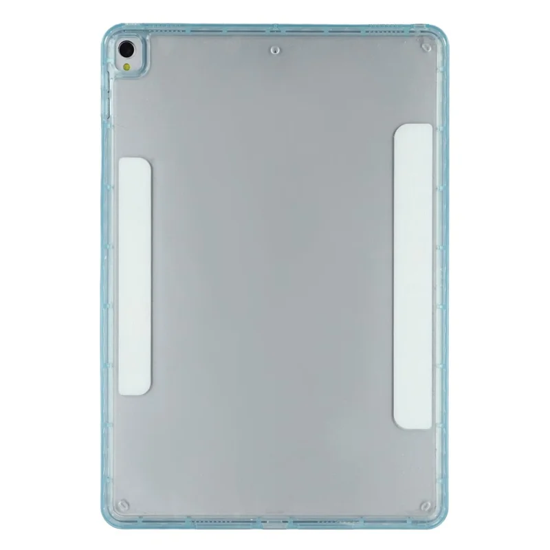 Tablet Case For iPad 10.2 (2021)  /  (2020)  /  (2019)  /  Air 10.5 inch (2019) Magnetic Dual Clasp PU TPU Acrylic Origami Stand Cover - Baby Blue