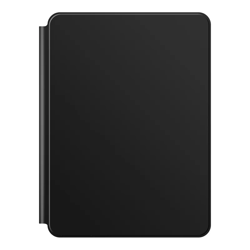 Tastiera con connessione diretta tramite Pogo Pin Smart per iPad Pro 11 (2024) (Layout Arabo) + Cover in pelle per tablet - Nero