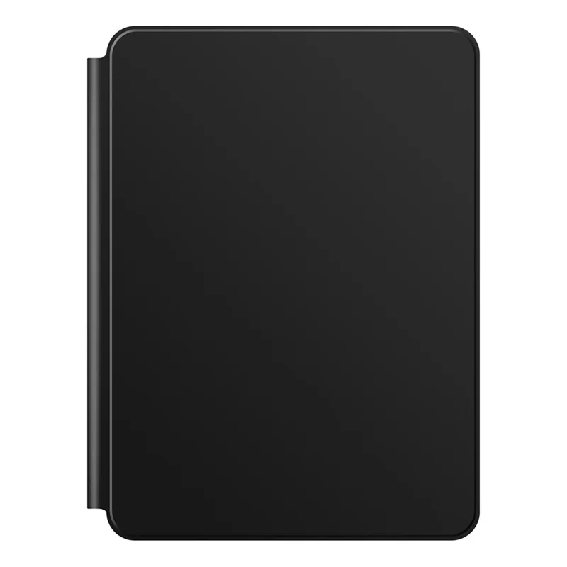 Keyboard For iPad Air 13 inch (2025) (2024) / Pro 12.9 (2022) (2021) (2020) (2018) Pogo Pin Direct Connection Keyboard (Russian) Leather Case - Black