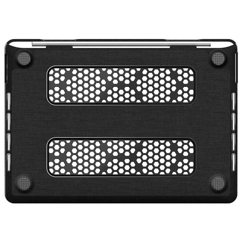 Laptop Case for MacBook Pro 13 inch (2020) / (2019) / (2018) / (2017) / (2016) A1706 / A1708 / A1989 / A2159 / A2338 / A2289 / A2251 Protective Cover - Black