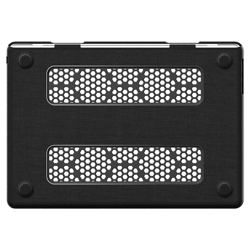 Laptop Case for MacBook Air 15 inch (2025) / (2024) / (2023) / M2 A2941 / M3 A3114 / M4 A3241 Protective Cover - Black
