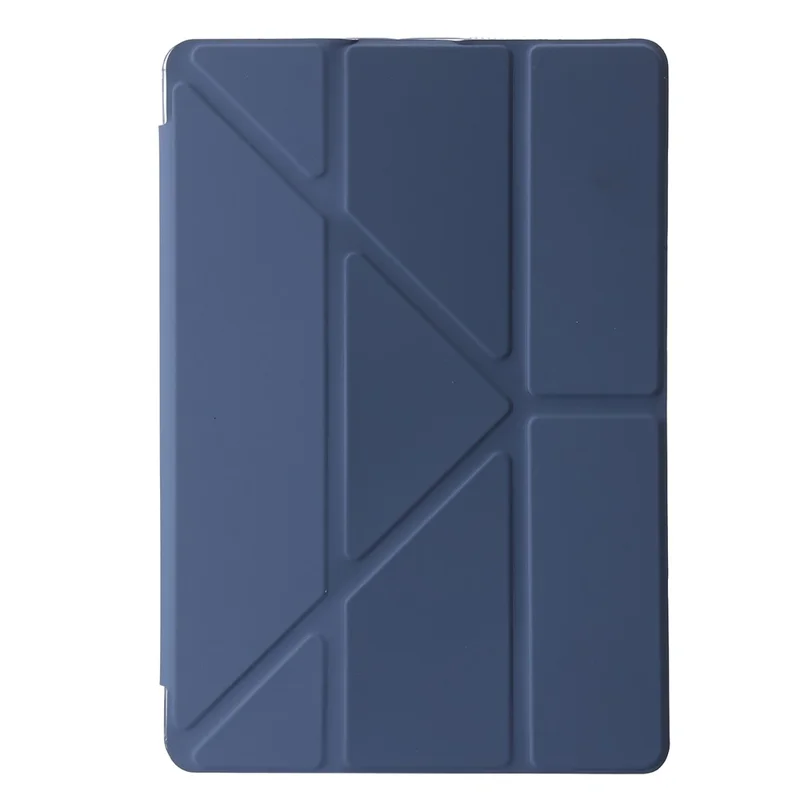 Pour Lenovo Xiaoxin Pad 11 2025 / Idea Tab (TB336ZU / TB336FU) Étui en cuir PU Support Origami Housse de tablette transparente - Lavande Pourpre