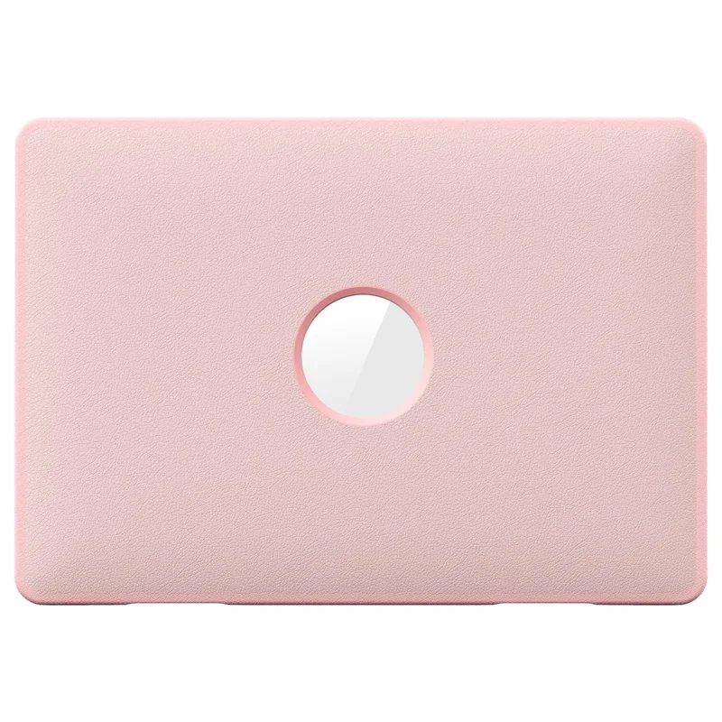 Laptop Case for MacBook Air 13 inch (2020) / (2018) A2337 M1 A2179 A1932 Kickstand PU TPU PC Notebook Protective Cover - Pink