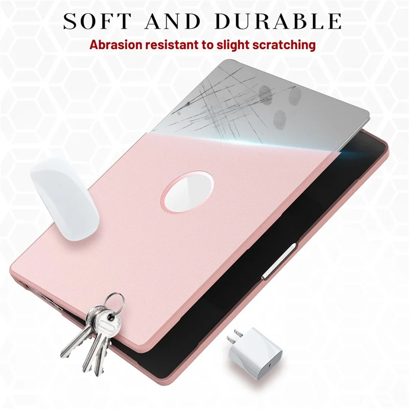 Laptop Case for MacBook Pro 16 inch (2024) / (2023) / (2021) / M1Pro / M1 Max / A2780 / M3 A2991 / M4 A3403 A3186 Notebook Kickstand Cover - Pink
